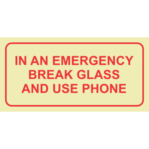 Photoluminescent signs