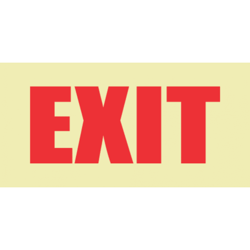 Photoluminescent signs