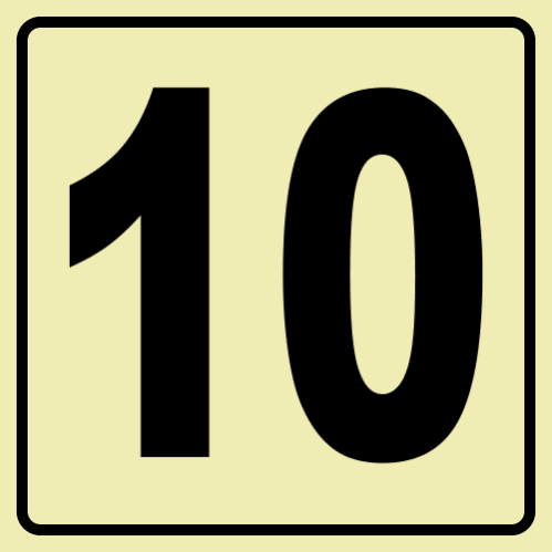 Photoluminescent signs