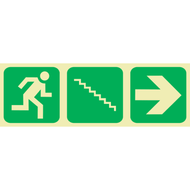 Photoluminescent signs