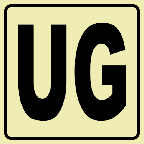 Photoluminescent signs