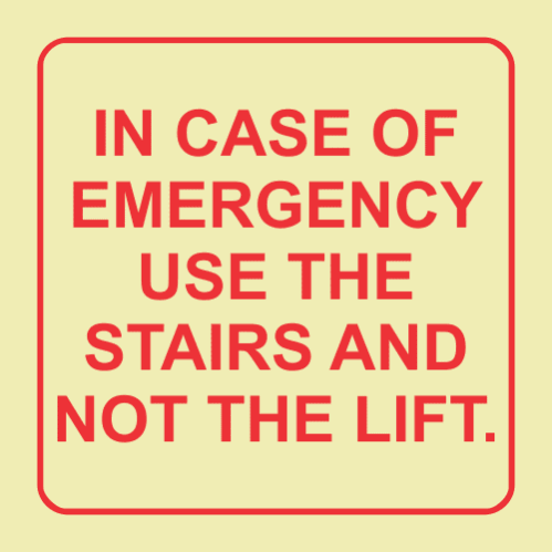 Photoluminescent signs