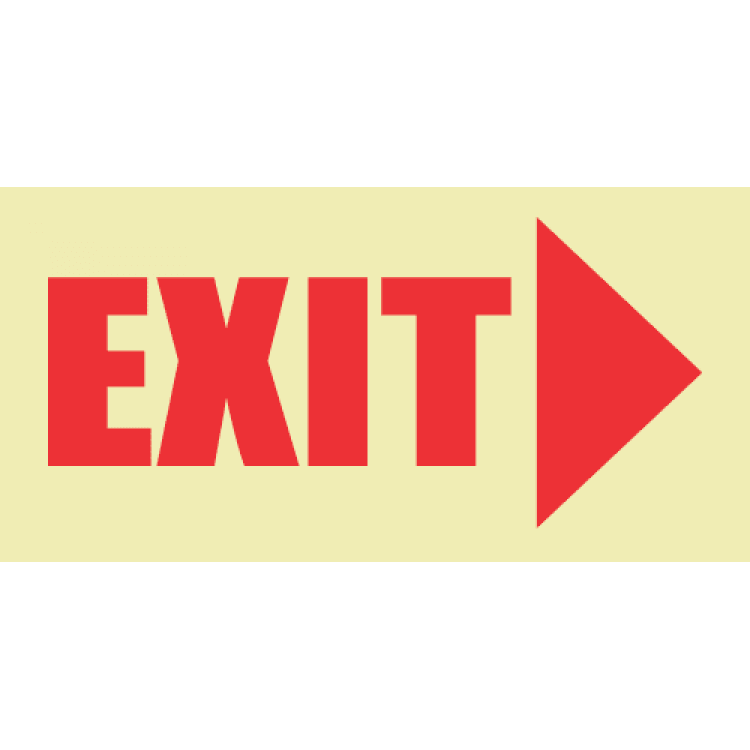 Photoluminescent signs