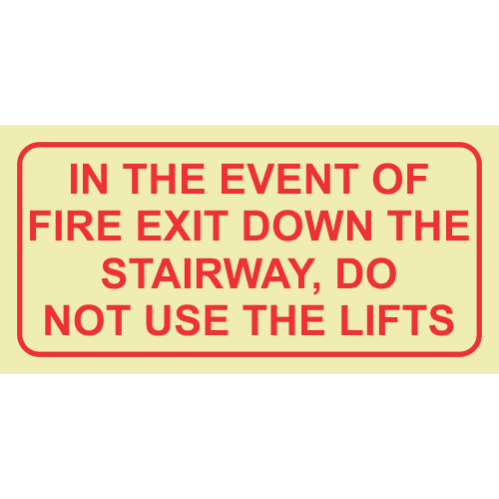 Photoluminescent signs