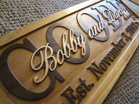 Laser cut Letters